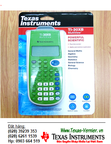 Texas Instruments TI-30XB, Máy tính HỌC SINH giáo trình Chuẩn Quốc Tế Texas Instruments scientific Ti-30XB Multiview |CÒN HÀNG MÀU NÀY