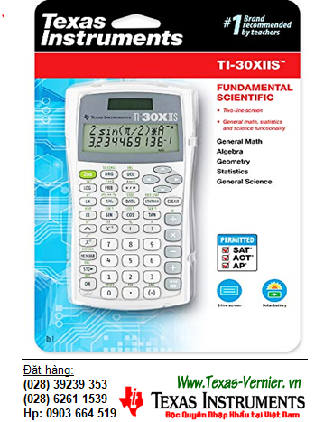 Texas Instruments Ti-30XIIS, Máy tính HỌC SINH chuẩn Giáo trình Quốc tế Texas Instruments Ti-30XIIS™ Scientific Calculator | HẾT HÀNG