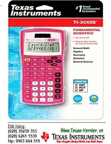 Texas Instruments Ti-30XIIS, Máy tính HỌC SINH chuẩn Giáo trình Quốc tế Texas Instruments Ti-30XIIS™ Scientific Calculator | HẾT HÀNG