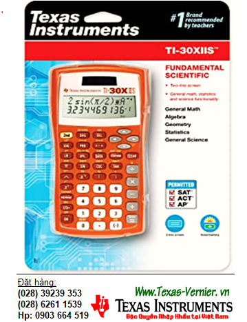 Texas Instruments Ti-30XIIS, Máy tính HỌC SINH chuẩn Giáo trình Quốc tế Texas Instruments Ti-30XIIS™ Scientific Calculator | HẾT HÀNG