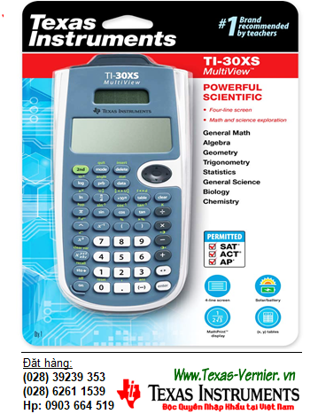 Texas Instruments Ti-30XS, Máy tính Học sinh chuẩn Giáo trình Quốc tế Texas Instruments scientific Ti-30XS Multiview| HẾT HÀNG